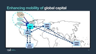 Enhancing mobility of global capital
13
 