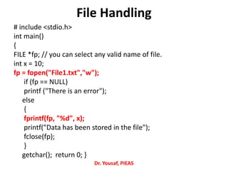 C Language Lecture 22 | PDF