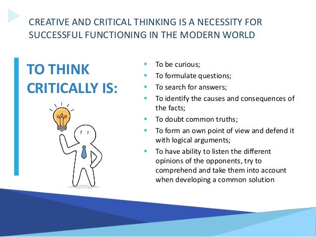 Critical thinking sentence examples picture