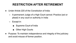 STATE JUDICIARY In Indian constitution IC | PDF