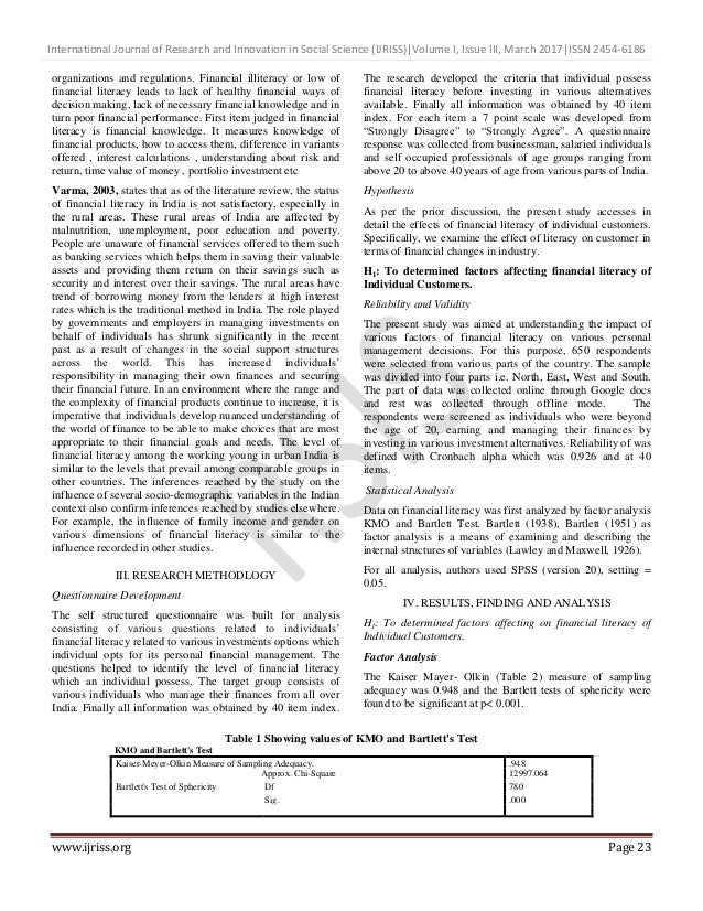 Thesis on financial literacy in india image