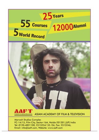 Happening8 New Delhi, 22 - 28 August, 2016
Delhi/NCR: The Union Minister
for Women And Child
Development, Government of
India Maneka Gandhi presented
an awards to all those who have
contributed to the Prime Minister’s
powerful campaign of Save The
Girl Child-Beti Bachao Beti
Padhao here at Noida Film City.
“I am happy to be here and to
know that many organizations
have joined hands and are volun-
tary propagating the most needed
scheme and social requirement of
Save The Girl Child,” said Maneka
Gandhi in a grand function organ-
ized by Marwah Studios in associ-
ation with International Chamber
of Media And Entertainment
Industry and Sukhi Sansar.
The prestigious award was pre-
sented to Sandeep Marwah by the
Minister for being nominated by all
the organizations as the Brand
Ambassador for Save The Girl
Child- Beto Bachao Beti Padhao-
Beti Mahautsav on the occasson
of 70th Independence Year of
Republic of India.
“I have found the change in the
system since different schemes
have been launched and rules
have been changed.
I hope it continuous to bring
change in the mind set of people
and we will be better society one
day” said Sandeep Marwah
President Marwah Studios thank-
ing the Minister in showing faith in
him.
Sandeep Marwah Nominated as Ambassador for ‘Beti Bachao Beti Padhao’
Director: Mudassar Aziz
Cast: Diana Penty, Momal Shaikh,
Abhay Deol, Ali Fazal, Jimmy Shergill
Rating: 3.5 Stars (3.5 / 5)
Writer-Director Mudassar Aziz’s “Happy
Bhag Jayegi” is a loosely inspired,
Indian version of the Julia Roberts star-
rer, Hollywood film, “Runaway Bride”.
But unlike in the English film, the Punjabi
bride Harpreet Kaur aka Happy (Diana
Penty), in this romantic comedy, elopes
to marry the person she loves.
After being spotted romancing with her
college sweetheart Gurpreet Singh aka
Guddu (Ali Fazal), Happy is forced by
her father, essayed by Kanwaljit Singh,
to marry the local politician Daman
Singh Bagga (Jimmy Shergill).
But on her wedding day, the feisty
Happy leaves Bagga stranded at the
mandap, by jumping on to a truck, which
is supposed to take her to Guddu.
But instead of landing her, at her desti-
nation, Happy gets transported to the
residence of a reluctant politician Bilal
Ahmed (Abhay Deol) in Lahore,
Pakistan.
What follows is a series of manipulative
and contrived negotiations along with
situational scuffles that propel this tale
forward.
But what makes the film intriguing apart
from Happy’s impulsive instinct to run
away, is the fulfillment of her journey in a
country that is at cross-purpose with
India. This cross-border drama adds to
the excitement.
It is also the stimulating and realistic
performances that makes this film a treat
to watch. Diana Penty as the lively,
determined and bubbly girl, who would
do anything for love, is the surprise
package. She is simply natural and
impressive as she lives her character to
the tee.
Ali Fazal as Happy’s unsure love Guddu
and the Pakistani actress Momal Shaikh,
who plays Bilal Ahmed’s love interest,
are both notably striking.
Abhay Deol slips into the role of an
unenthusiastic son of an ambitious
politician with ease. And his presence
does not raise the bar of the film.
After a long time, Jimmy Shergill delivers
a performance of some substance. As
Bagga, he is rugged and stimulating.
Mudassar Aziz’s writing is fascinating.
His dialogues are packed with punch as
he plays with words, in Hindi and Urdu.
Also, the gags are taut, fresh and bril-
liantly inter-laid in the plot. The graph of
the narrative has its crests and trough
but never is there a moment of equilibri-
um. Also his climax, though a riot, does
not have the zing of a mad-caper.
Review: Happy Bhag Jayegi
Mumbai: Actress Taapsee Pannu says she is over-
whelmed with the appreciation the trailer of her film
“Pink” has received.
The trailer of “Pink” was launched on August 9 and it has
already crossed six million views on YouTube.
“I am not in India right now to feel the buzz that the trail-
er has created but from what I get to know and see
online, it seems we have struck all the right notes… The
appreciation is overwhelming,” Taapsee said in a state-
ment. “Pink” revolves around three girls who were
trapped in a criminal case. They are tried in court for an
attempt to murder case and defaming some men.
Helmed by Aniruddha Roy Chowdhury, the film has been
helmed by “Piku”, “Madras Cafe” and “Vicky Donor” fame
director Shoojit Sarkar.
Taapsee overwhelmed with ‘Pink’trailer response
No actor can know the film
better than the director: KJo
 