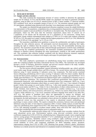 Resilience as a shield: protective and risk factors in a mediation ...