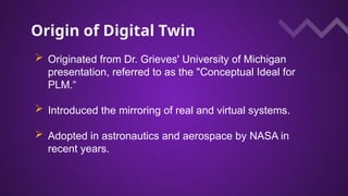 Unlocking the Future: Exploring the Power of Digital Twin Technology | PPTX