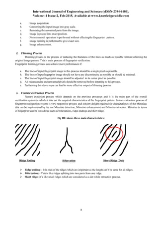 A Study on Fingerprint (biometrics) Recognition | PDF