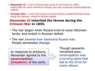 22.5 russia reform and reaction | PPT