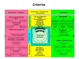 Criterios 