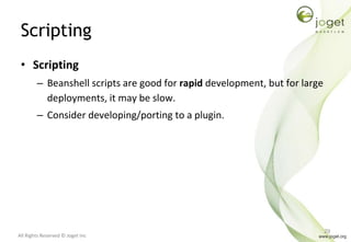 Joget Workflow v6 Training Slides - 22 - Best Practices on Application ...