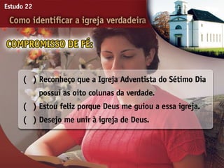 22   como identificar a igreja verdadeira