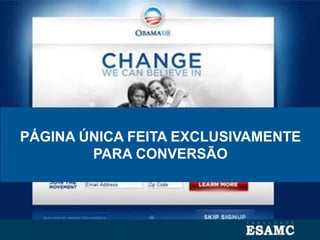 PÁGINA ÚNICA FEITA EXCLUSIVAMENTE
PARA CONVERSÃO
 