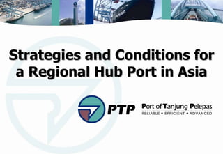Strategies and Conditions for a Regional Hub Port in Asia 