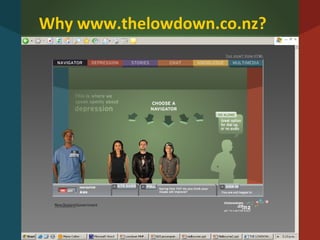 Why www.thelowdown.co.nz?
 