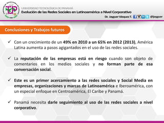 Evolución de las Redes Sociales en Latinoamérica a nivel corporativo | PDF