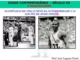 OLIMPÍADAS DE 1936: O MITO DA SUPERIORIDADE CAI AOS PÉS DE JESSE OWENS 