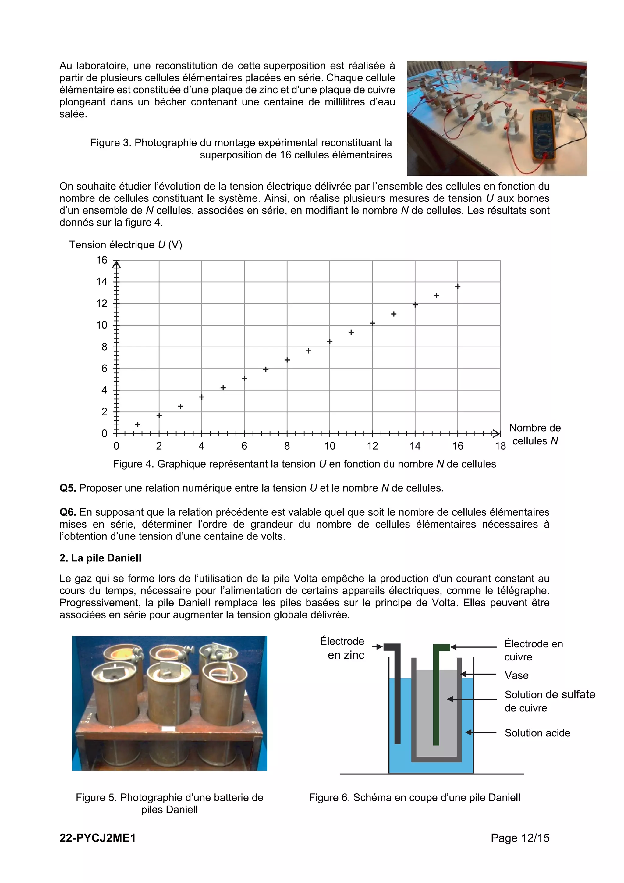 épreuve Physique chimie Bac 2022 Bac 2022 - Physique Chimie Sujet jour 2