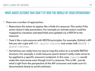 22 REST & JSON API Design #burningkeyboards | PDF