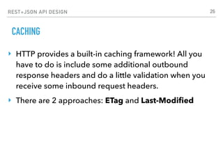 22 REST & JSON API Design #burningkeyboards | PDF