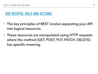 22 REST & JSON API Design #burningkeyboards | PDF