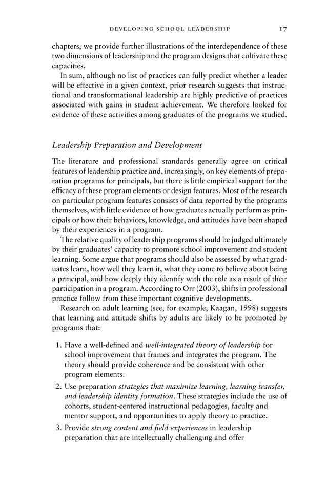 Preparing Principals for a Changing World Linda Darling | PDF