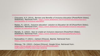 Understanding Inclusive Education | PPTX