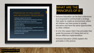 Understanding Inclusive Education | PPTX