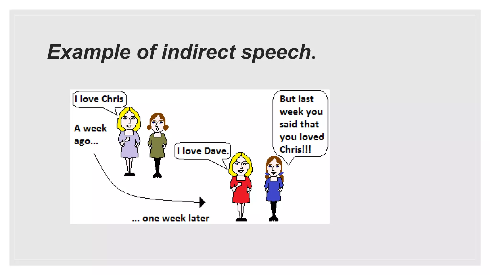 Peer Conversations and Indirect Requests