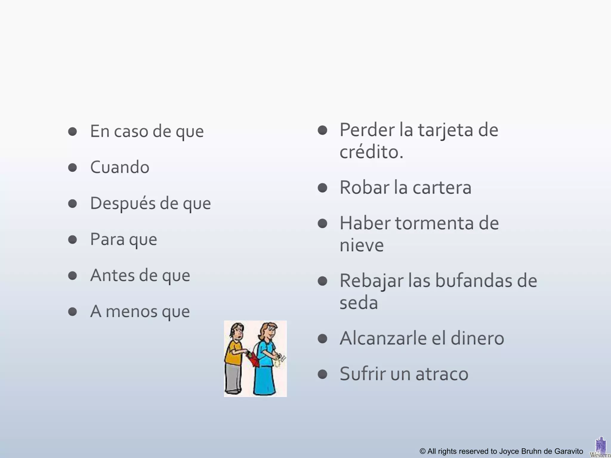 © All rights reserved to Joyce Bruhn de Garavito
 