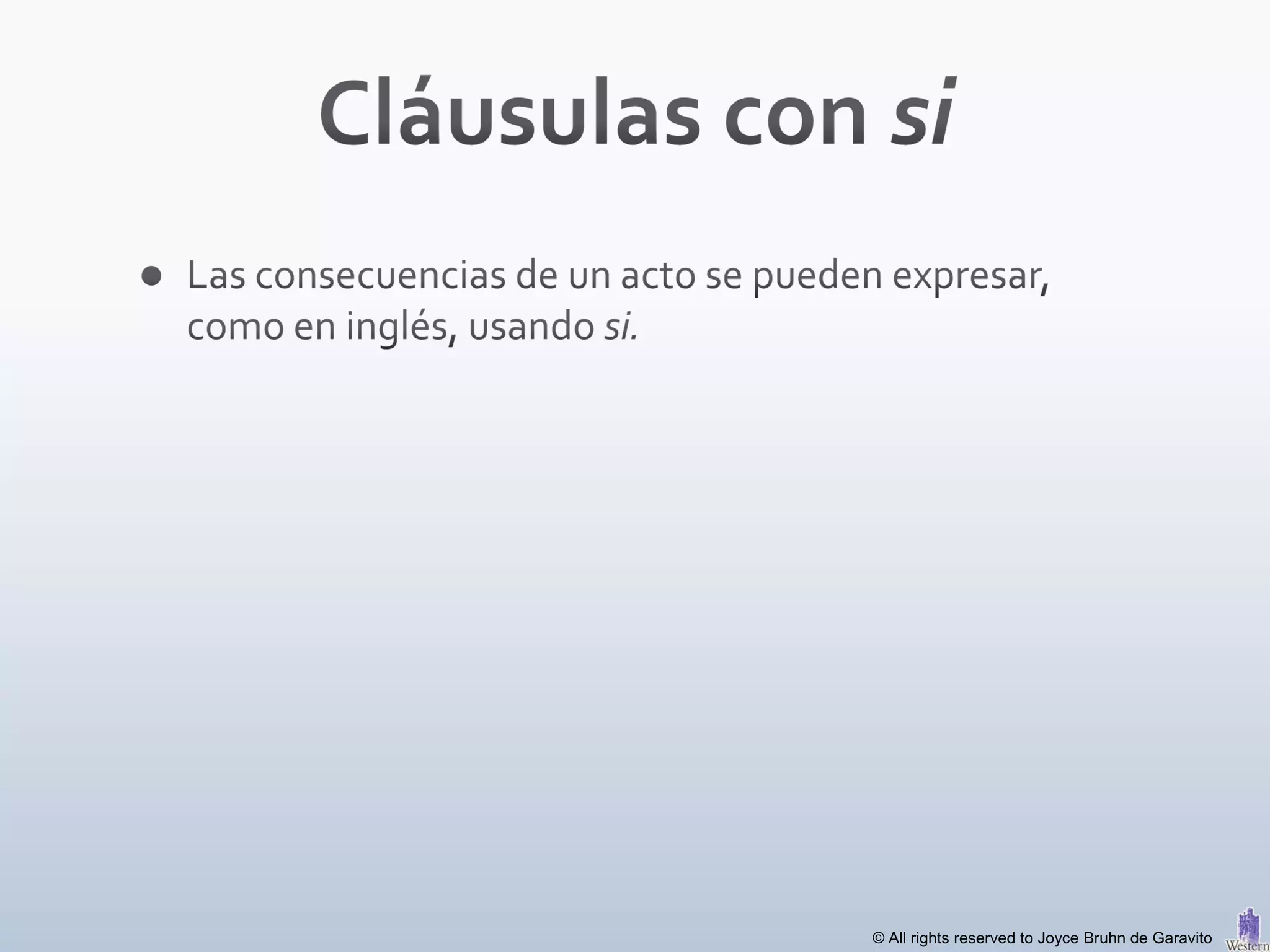 © All rights reserved to Joyce Bruhn de Garavito
 