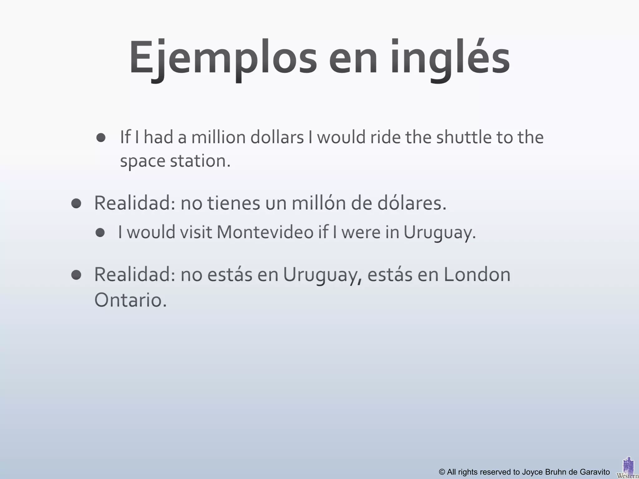 © All rights reserved to Joyce Bruhn de Garavito
 