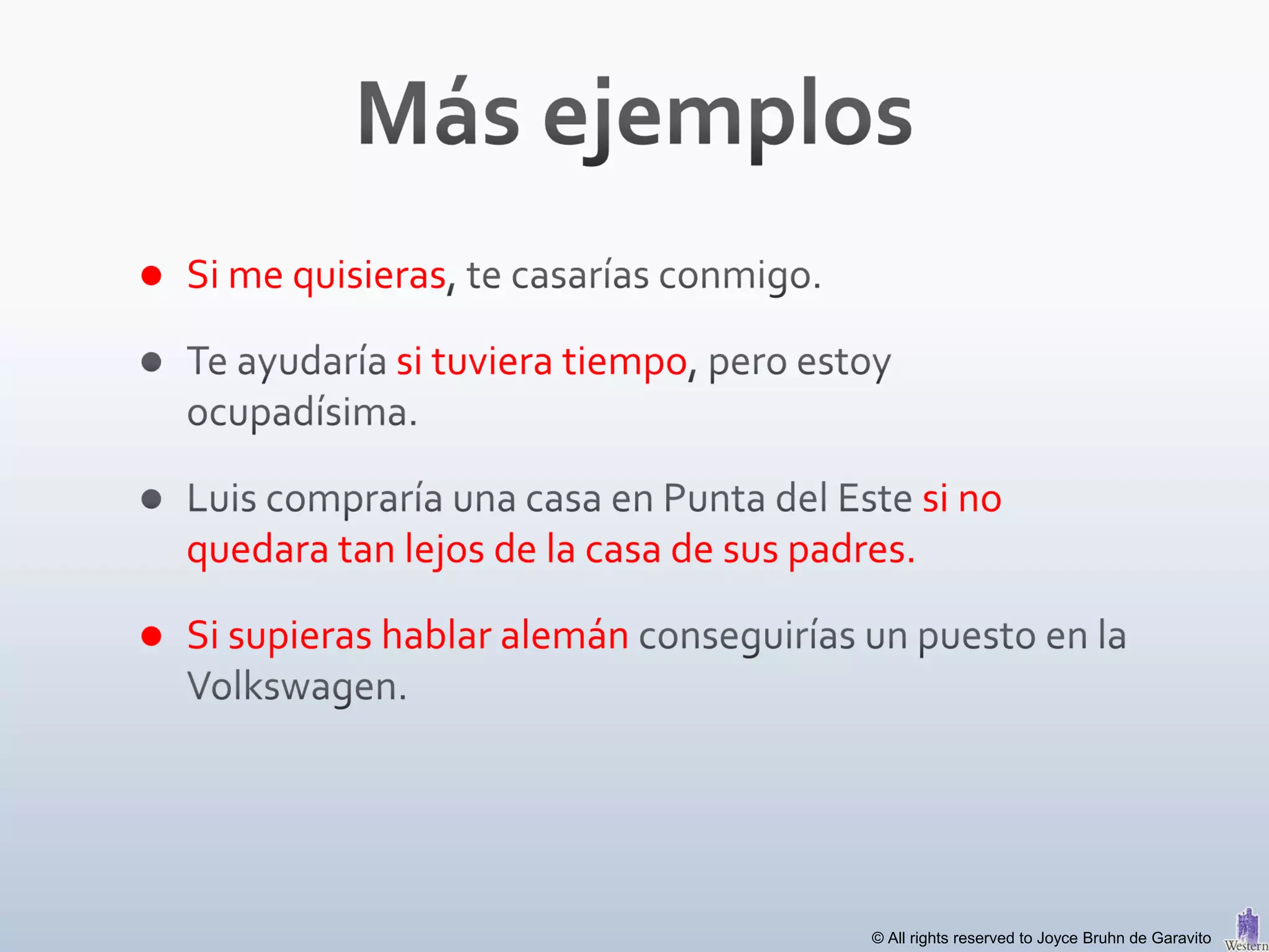 © All rights reserved to Joyce Bruhn de Garavito
 