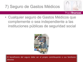 ¿Cuáles son los Gastos Personales Deducibles 2023 para las personas ...