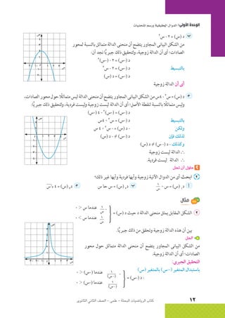 الرياضيات البحتة 2 ثانوى علمى2015