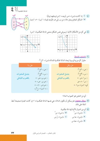 الرياضيات البحتة 2 ثانوى علمى2015