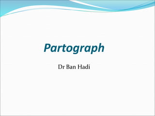 Partograph
Dr Ban Hadi
 