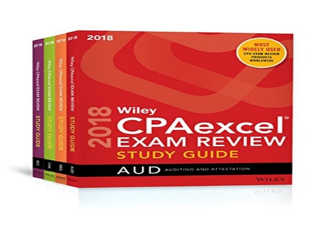 wiley cpa exam review 2019 complete set