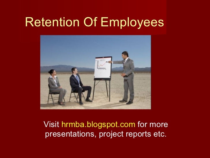 22029710 retention of employee ppt employee presentations