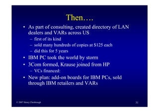 Business Model Innovation By H Chesbrough