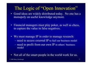 Business Model Innovation By H Chesbrough