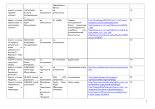 «Брокбізнес»	
  
                                                                       та	
  інші	
  
Комітет	
  з	
  пит...