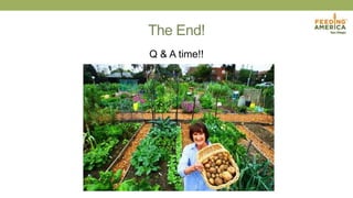 The End!
Q & A time!!
 