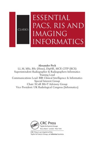 Vp Informatics Clarks Essential Pacs Ris And Imaging Informatics Clarks Companion ...