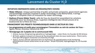 Cluster H2O | BluePoint Liège - 26 avril 2022
