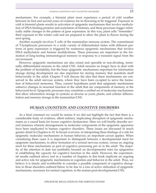 Epigenetic Regulation In The Nervous System Basic Mechanisms And ...