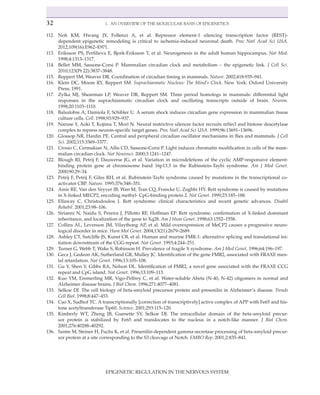 Epigenetic Regulation In The Nervous System Basic Mechanisms And ...