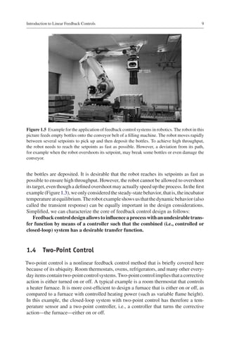 Linear Feedback Controls The Essentials Mark A Haidekker Auth | PDF