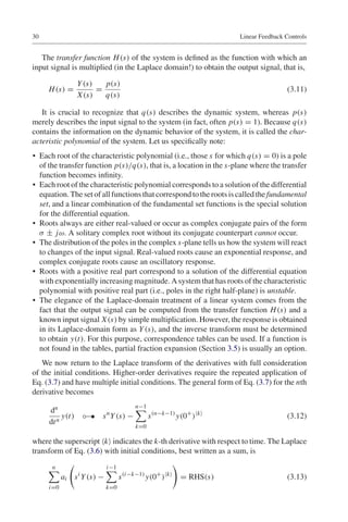 Linear Feedback Controls The Essentials Mark A Haidekker Auth | PDF