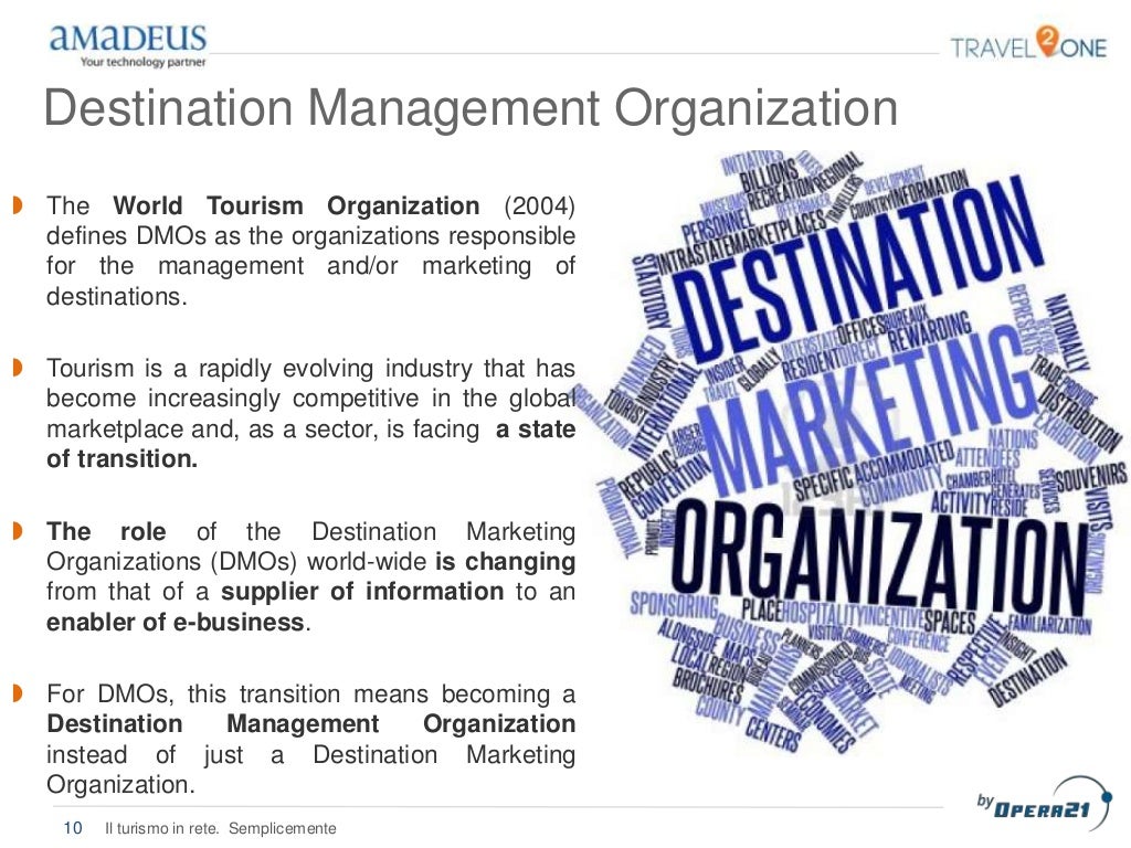 Destination Management & DMO Stories. A focus on commercial strategie…