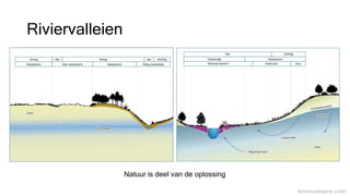Kennisnetwerk o+bn
Natuur is deel van de oplossing
Riviervalleien
 