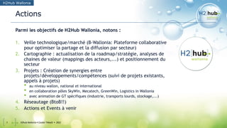 H2Hub Wallonia Séance d'information : VKHyLab - DMA TECH - HECO2 | A6K Charleroi - 24 mai 2022