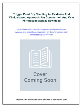 Csar Form.pdf Trigger Point Dry Needling An Evidence And Clinicalbased Approach Jan ...